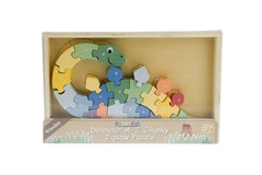 DINOSAUR A-Z CHUNKY JIGSAW PUZZLE