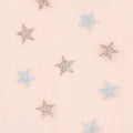 BEBE XMAS STAR DRESS ROSE GOLD