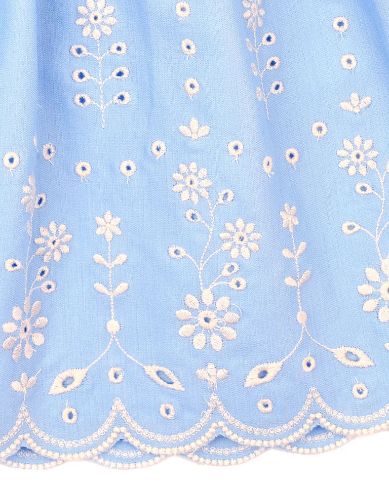 BEBE ZARA EMBROIDERED DRESS 3-7YRS