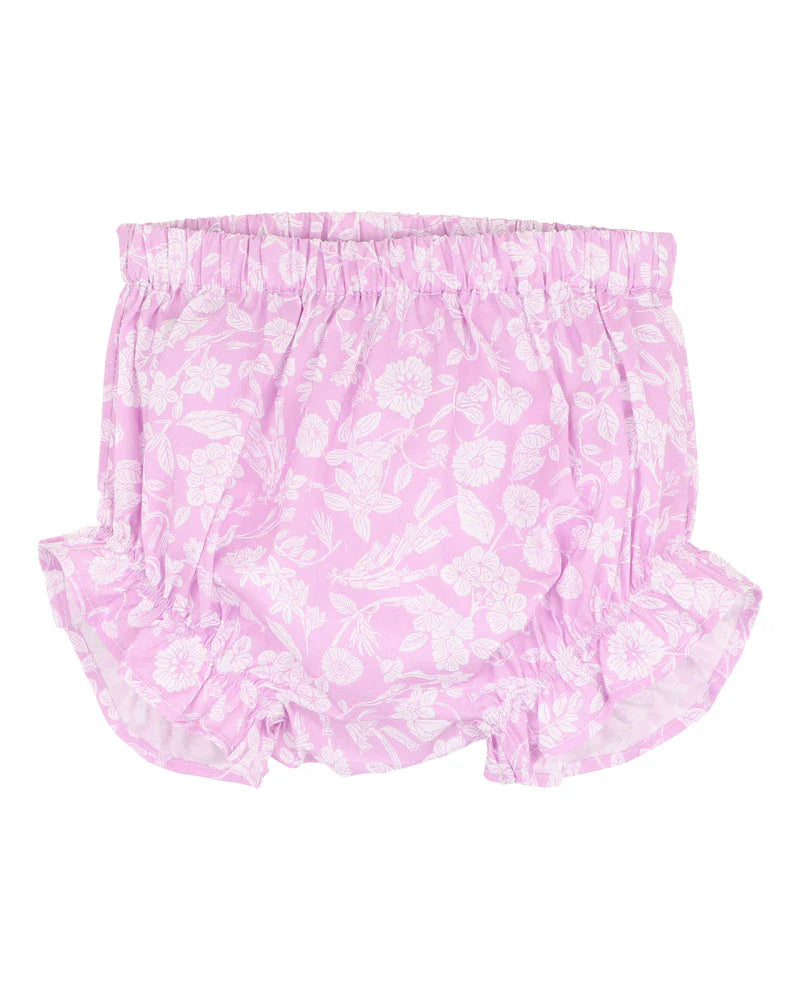 BEBE ZARA LILAC PRINT BLOOMERS