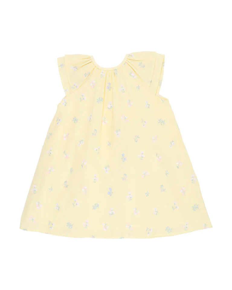 BEBE BONNIE EMBROIDERED DRESS 3-7YRS