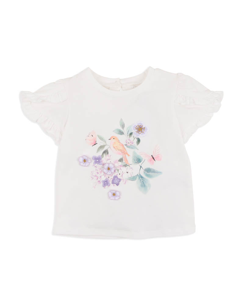 BEBE MADELYN BIRD TEE