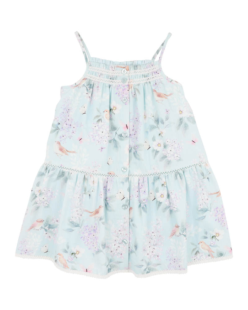BEBE MADELYN PRINT DRESS