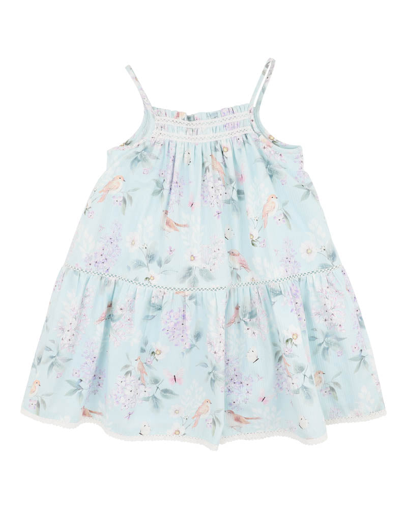 BEBE MADELYN PRINT DRESS