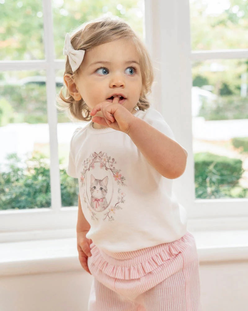 BEBE WILLA ORGANIC KITTEN TEE