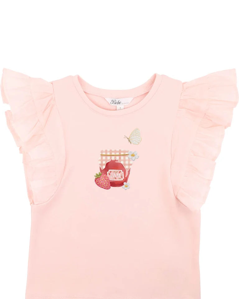 BEBE POPPY ORGANIC JAM TEE