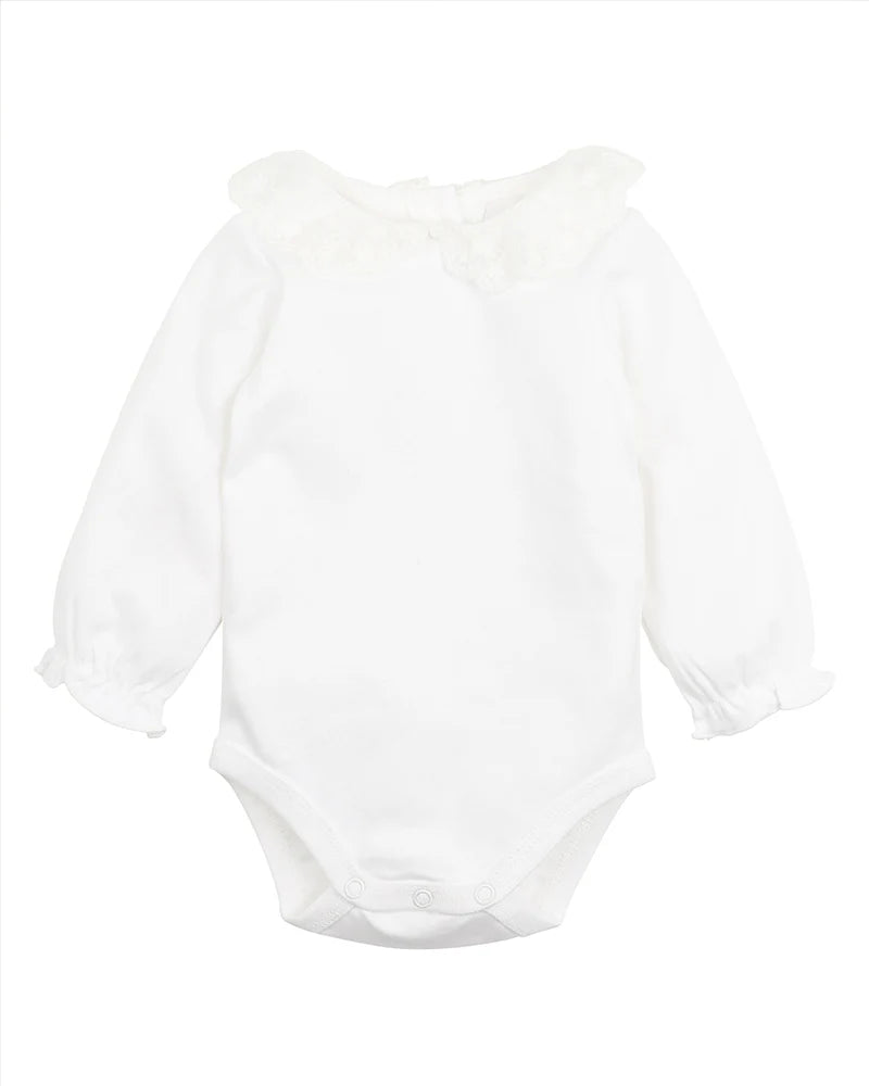 BEBE LACE COLLAR BODYSUIT
