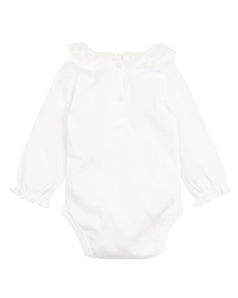 BEBE LACE COLLAR BODYSUIT
