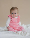 BEBE MOLLY VELOUR OVERALLS