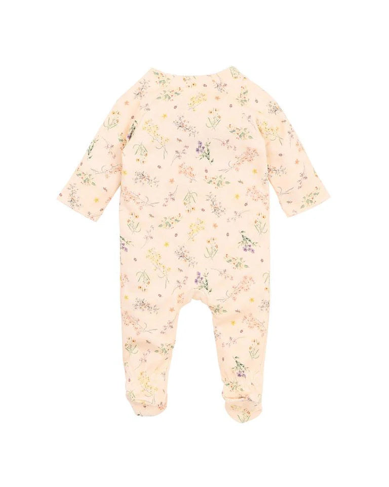 BEBE NANCY LS WRAP ONESIE