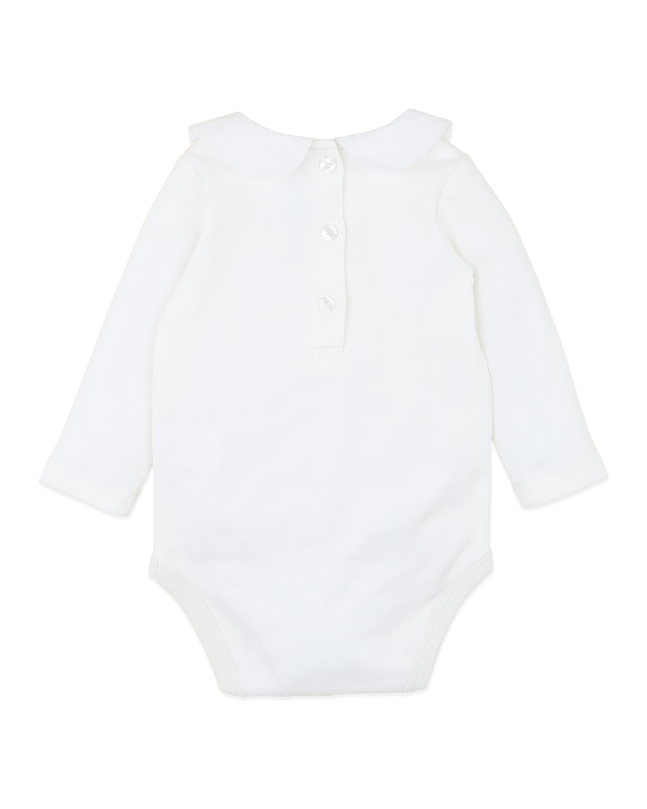 BEBE GEMMA EMB COLLAR BODYSUIT
