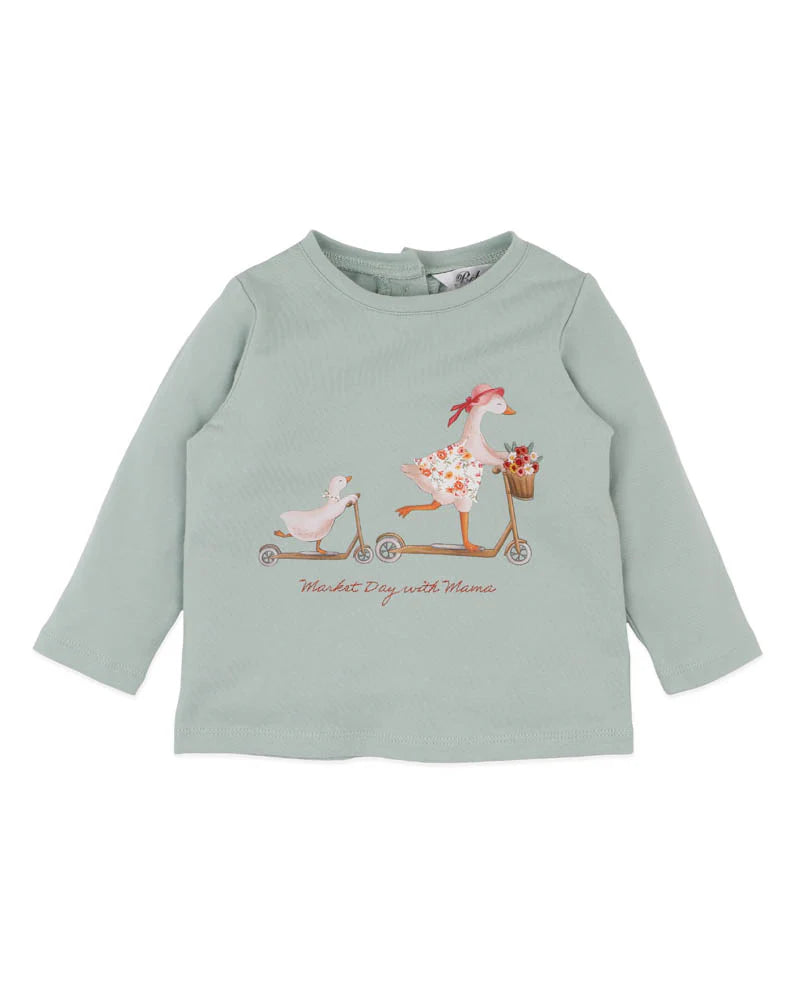 BEBE EMMY DUCKS ON SCOOTER TEE