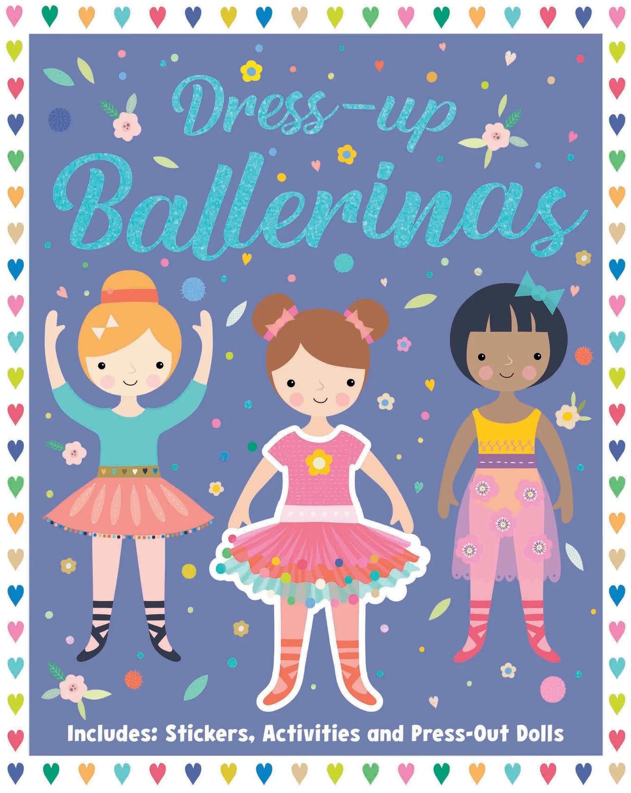 STICKER DRESS-UP BOOK - BALLERINA