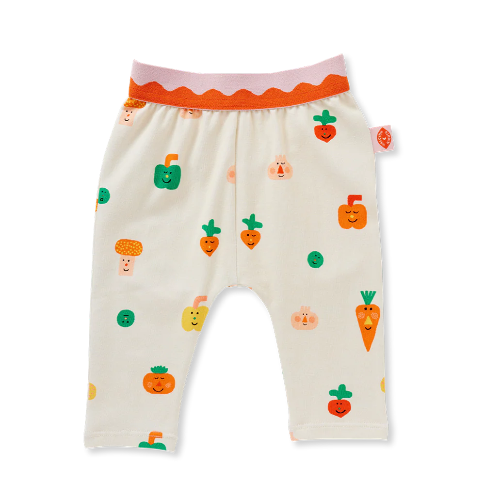 HALCYON NIGHTS TEENY TINY VEG BABY LEGGINGS