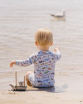 MINIHAHA MARCO PRINT LS RASH SUIT