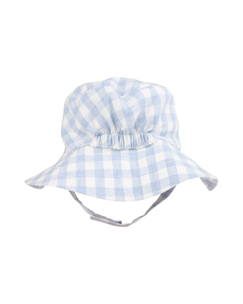 BEBE CHECK SUNHAT SKY