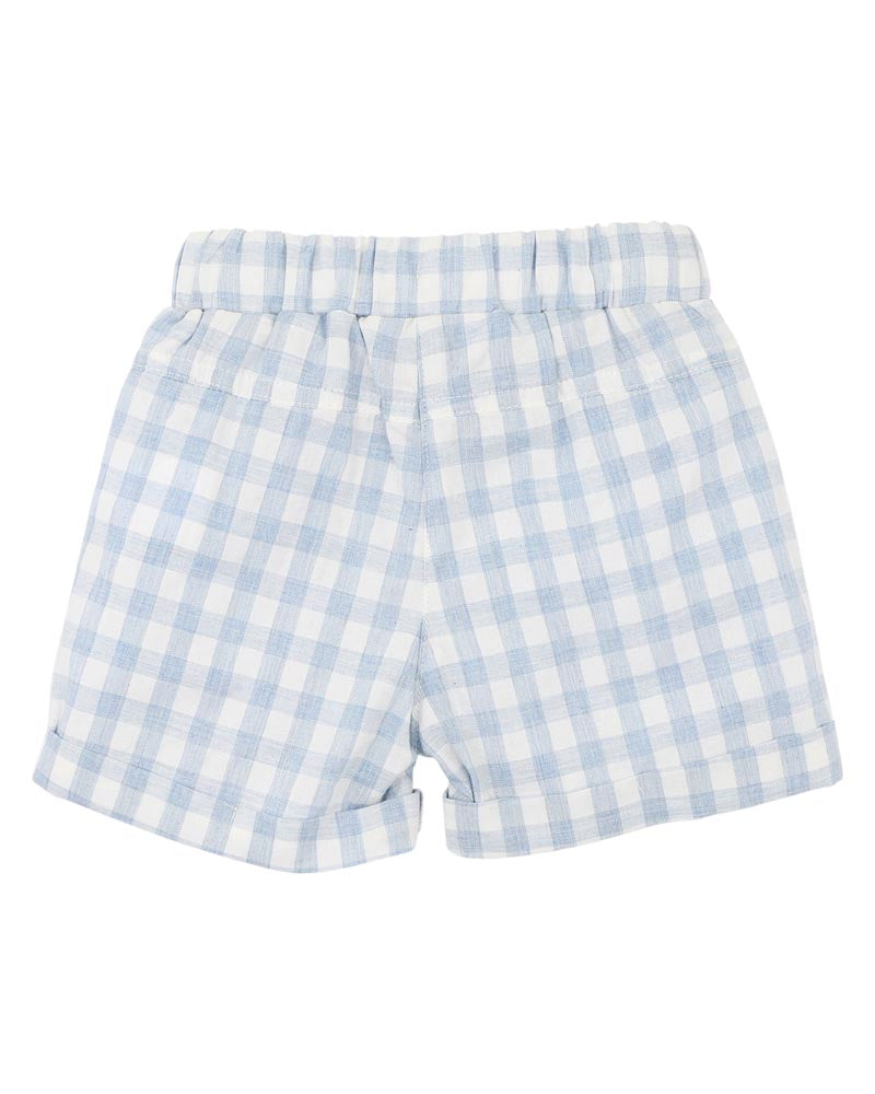 BEBE AXEL CHECK SHORTS