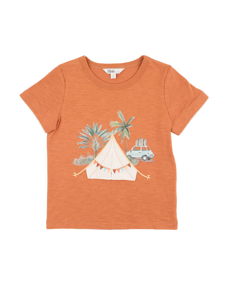 BEBE IVAN 3D TENT TEE 3-4 YRS