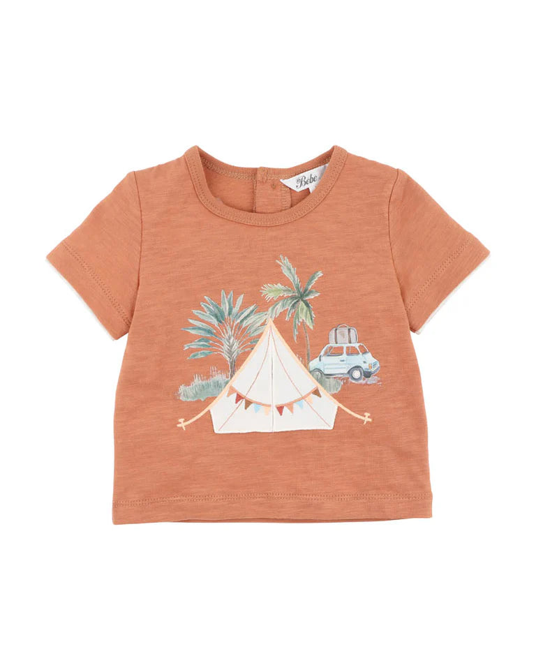 BEBE IVAN 3D TENT TEE