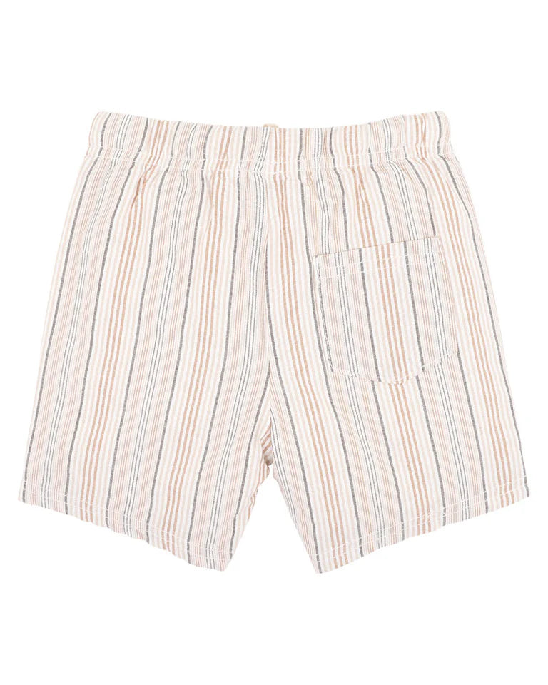 BEBE BOYS STRIPE SHORTS 3-5YRS