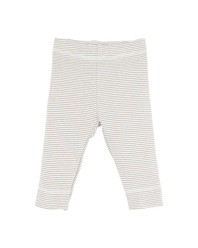 BEBE MATEO STRIPE LEGGING