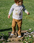 BEBE ISAAC CORD PANTS