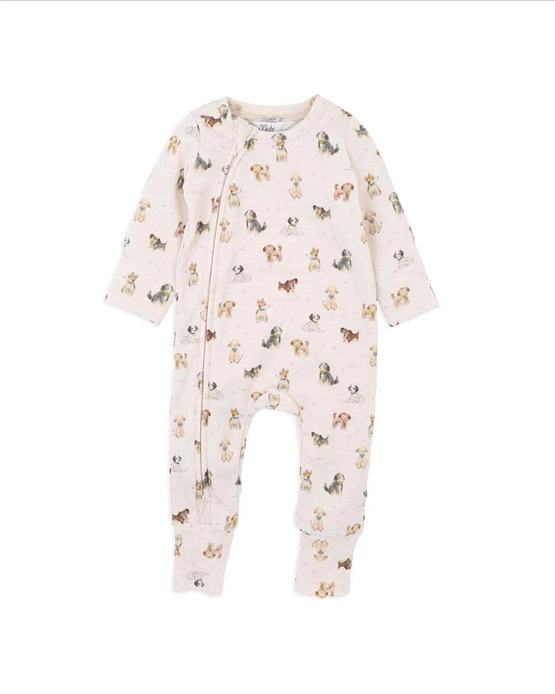BEBE OTTO ORGANIC ZIPSUIT