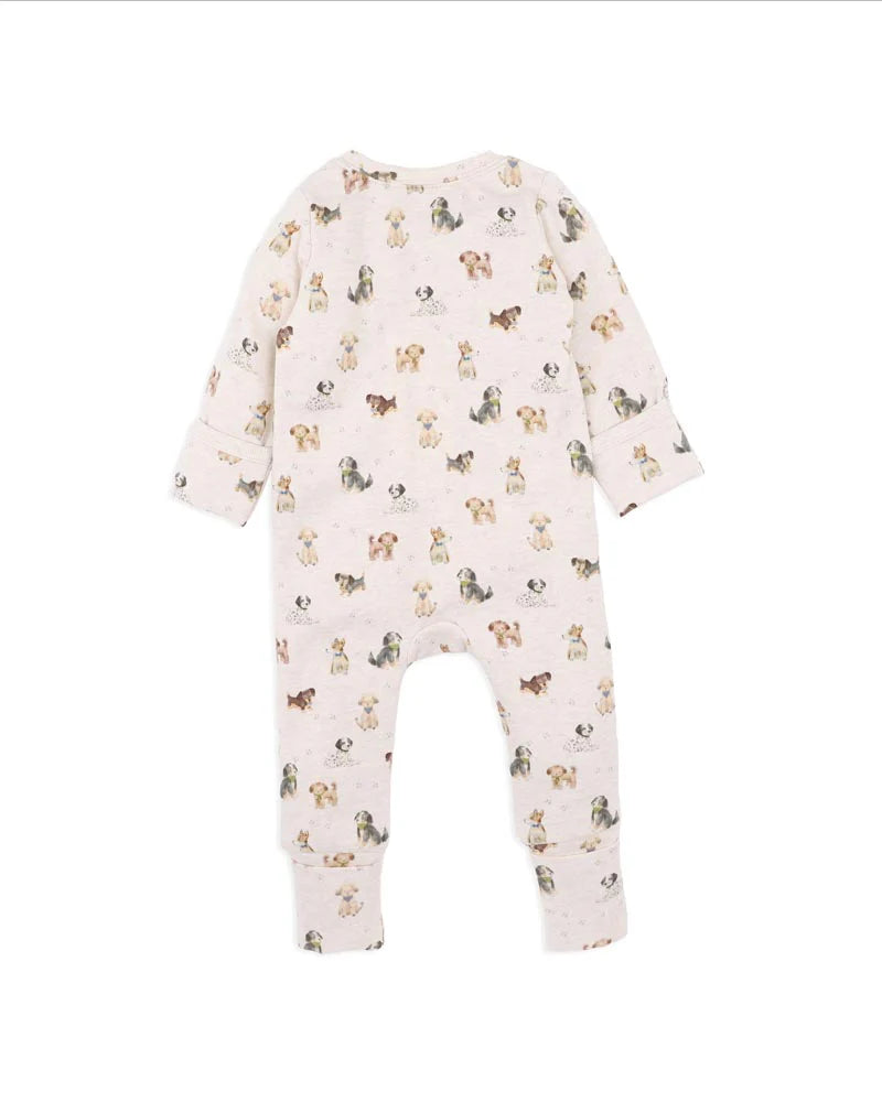 BEBE OTTO ORGANIC ZIPSUIT