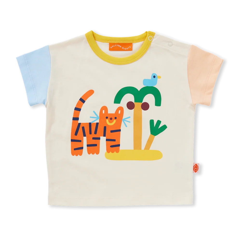 HALCYON NIGHTS COTTON TSHIRT ZOO CREW