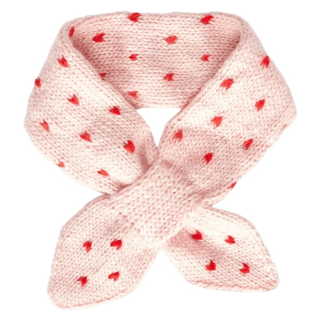 ACORN CHERRY CROSS OVER SCARF PINK