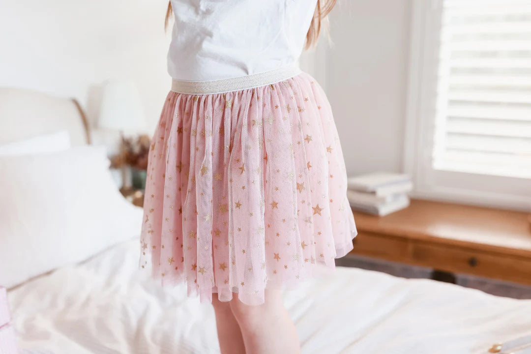 ALIMROSE DRESS UP TUTU BLUSH GOLD STAR