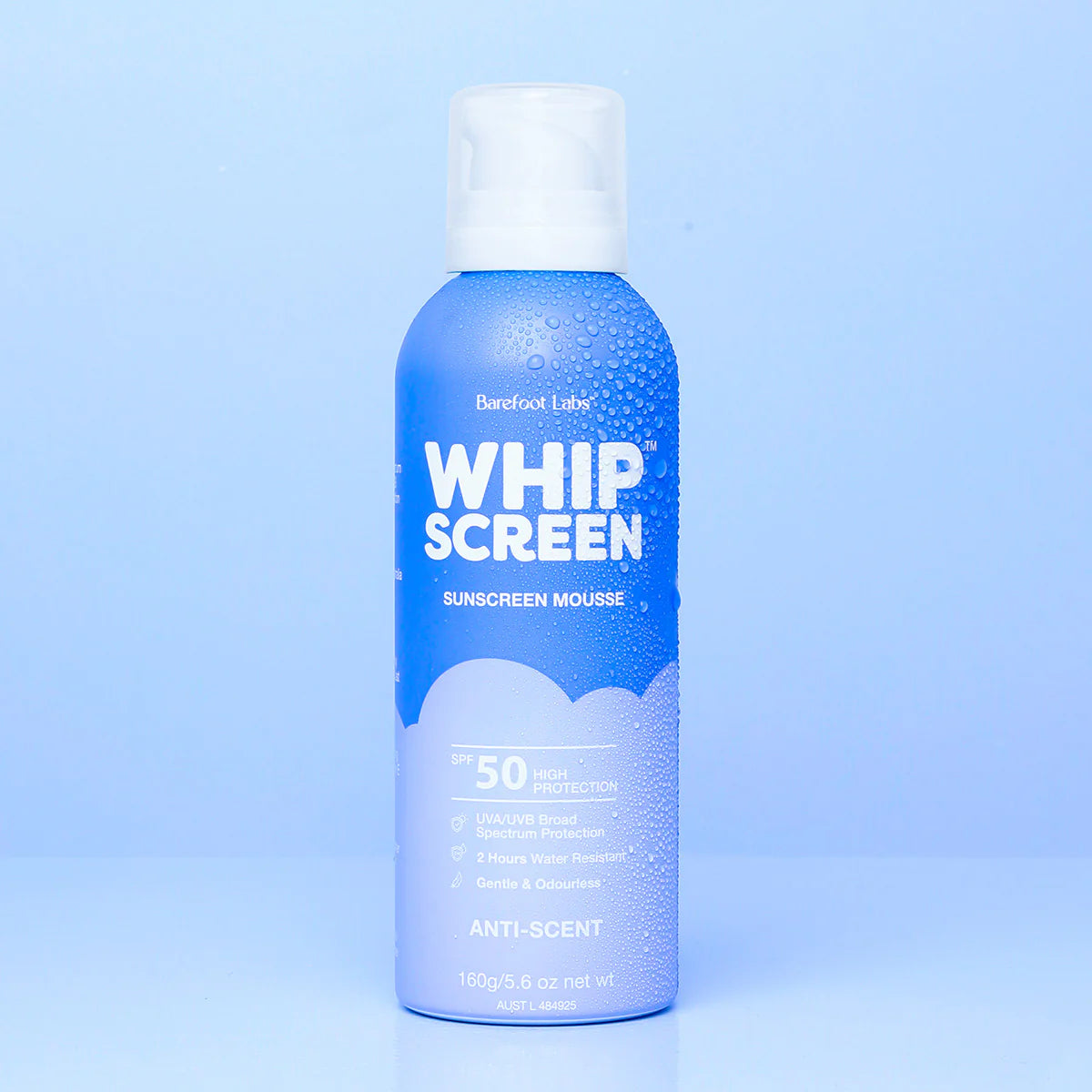 WHIPSCREEN SPF50 SUNSCREEN MOUSSE - ANTI SCENT