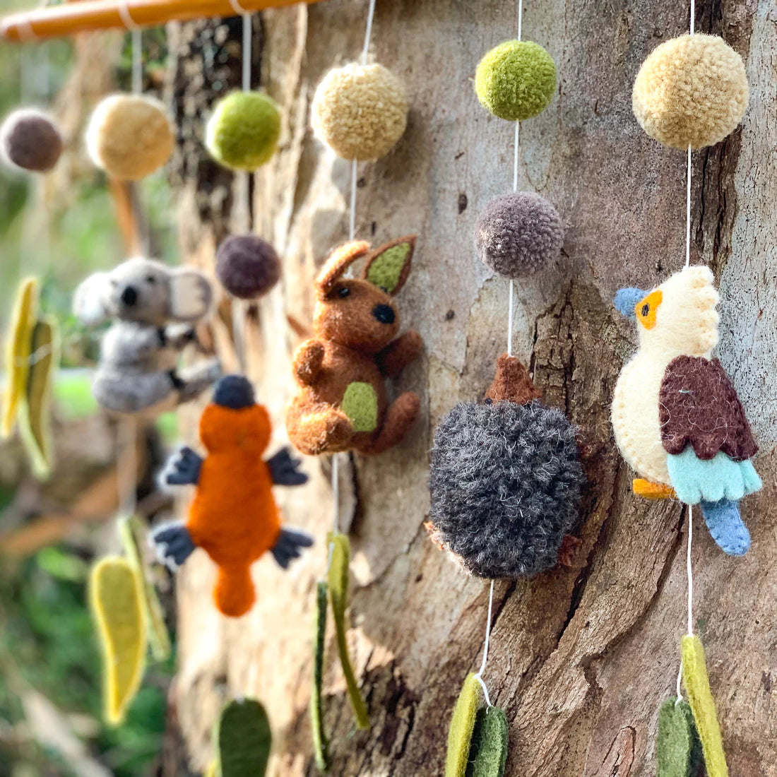TARA TREASURES BABY NURSERY MOBILE-AUSTRALIAN ANIMALS