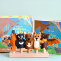 TARA TREASURES AUSTRALIAN FINGER PUPPETS AND BOOK SET BY FRANE LESSAC