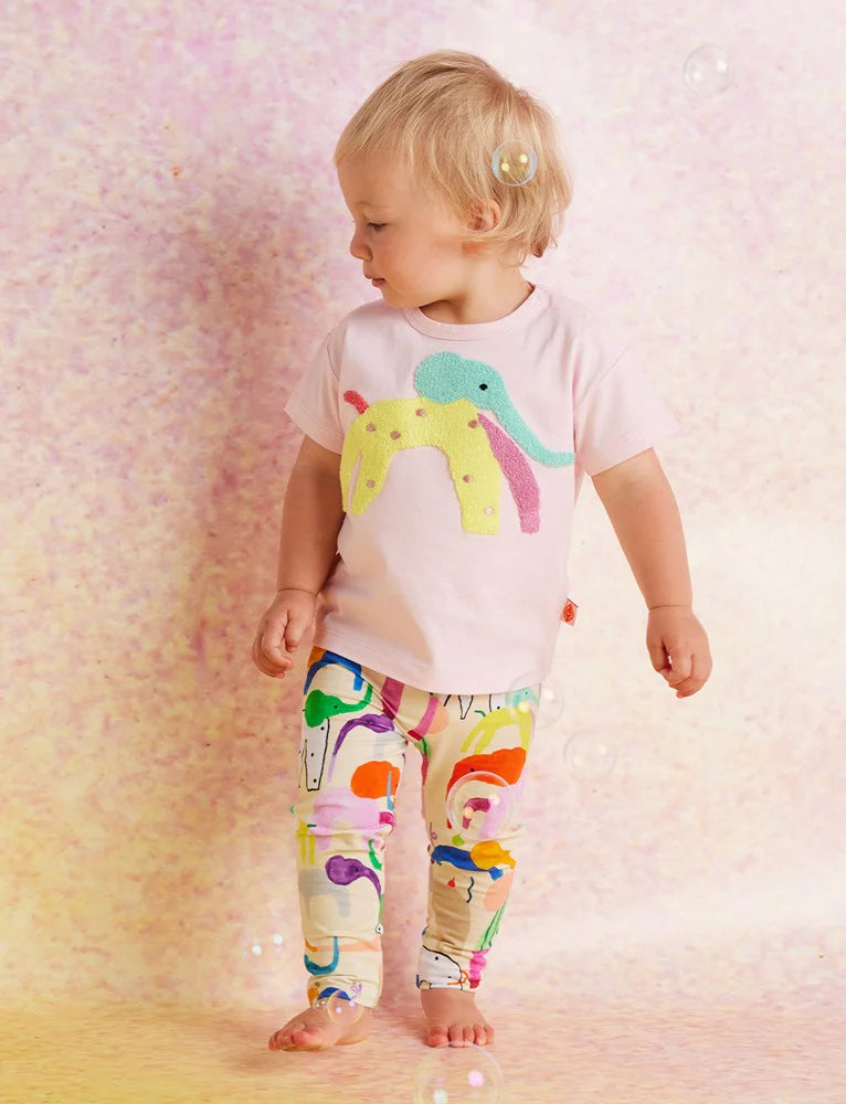 HALCYON NIGHTS HAPPY HERD BABY LEGGINGS