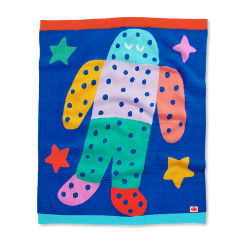 HALCYON NIGHTS ROCKET RIDE BABY BLANKET