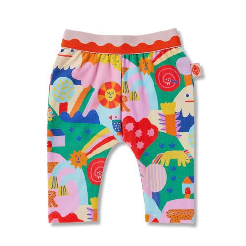 HALCYON NIGHTS RAINBOW VALLEY BABY LEGGINGS