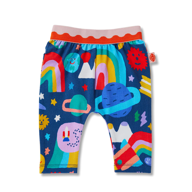 HALCYON NIGHTS ROCKET RIDE BABY LEGGINGS