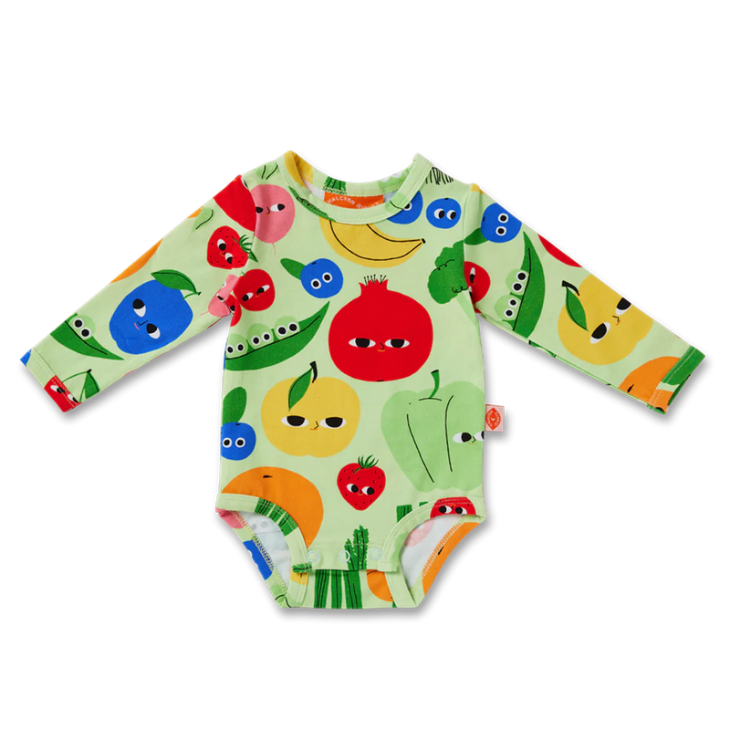 HALCYON NIGHTS HAPPY HARVEST LONG SLEEVE BODYSUIT