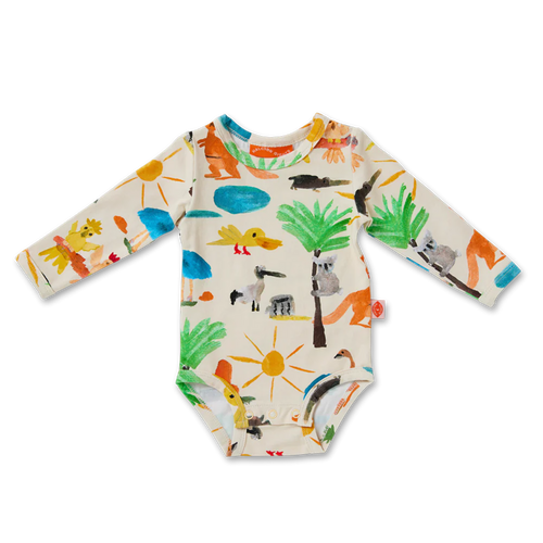 HALCYON NIGHTS YO'S COUNTRY LONG SLEEVE BODYSUIT