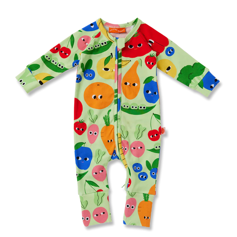 HALCYON NIGHTS HAPPY HARVEST LONG SLEEVE ROMPER