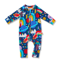 HALCYON NIGHTS ROCKET RIDE LONG SLEEVE ROMPER