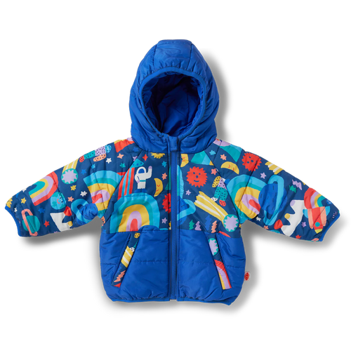 HALCYON NIGHTS ROCKET RIDE KIDS PUFFER JACKET