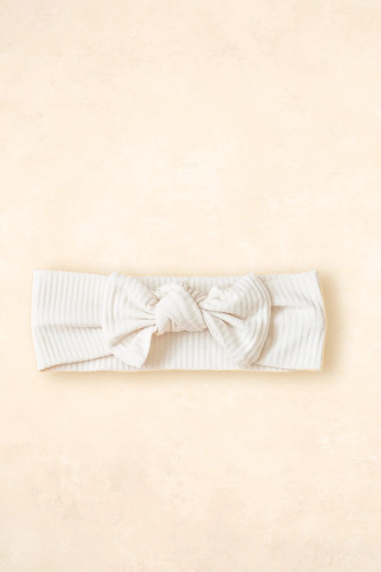 KIIN BAMBOO STRETCH BOW HEADBAND IVORY