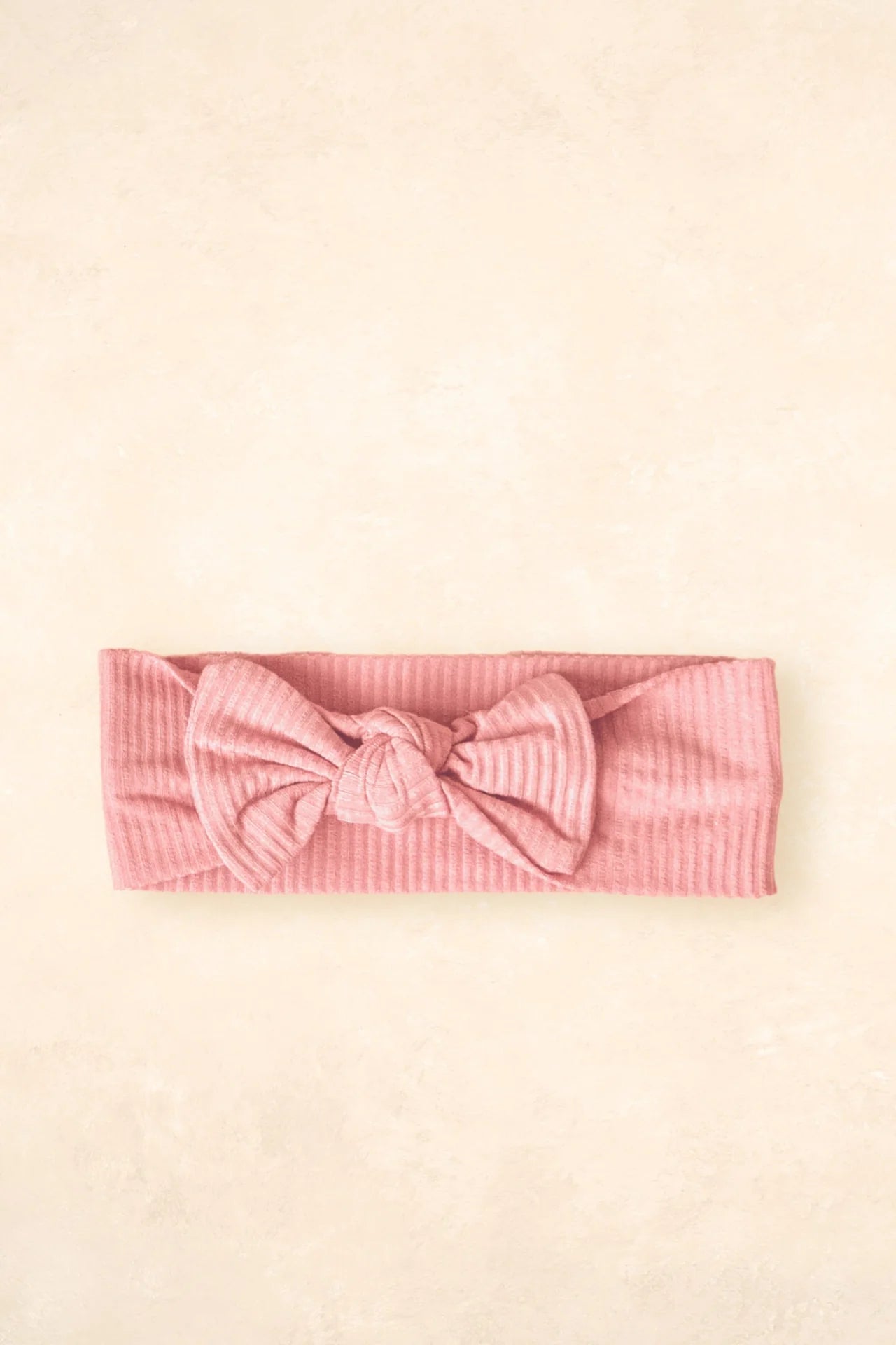 KIIN BAMBOO STRETCH BOW HEADBAND PEONY
