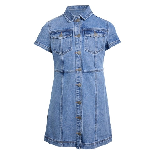 EVE GIRL JENNY DENIM DRESS