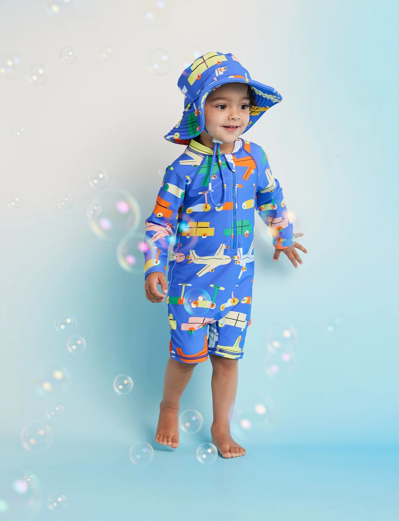 HALCYON NIGHTS LONG SLEEVE RASHSUIT - BEEP BEEP