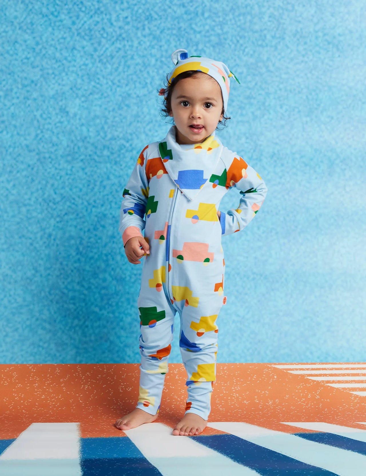 HALCYON NIGHTS LONG SLEEVE BEEP BEEP ROMPER