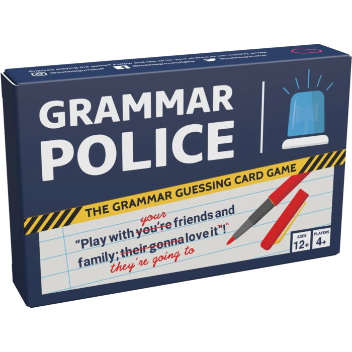 GRAMMAR POLICE GAME