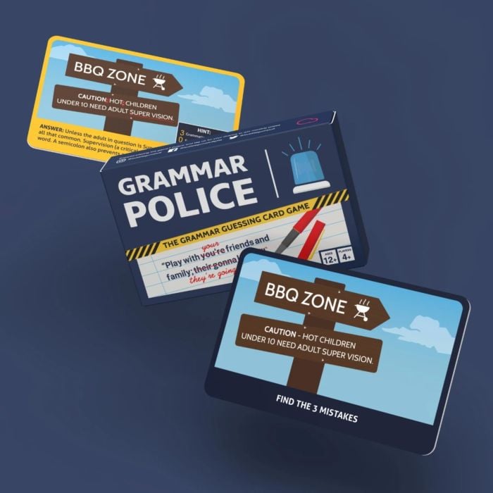 GRAMMAR POLICE GAME